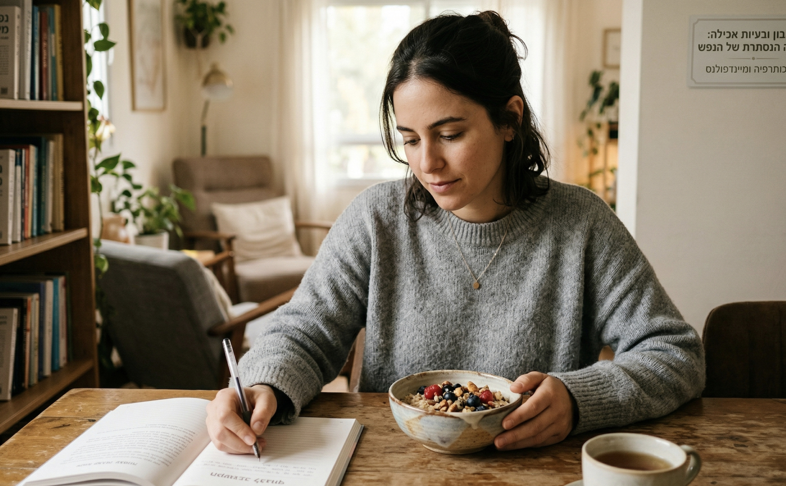 תיאבון ובעיות אכילה: השפה הנסתרת של הנפש